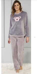 pijama de mujer de coralina
